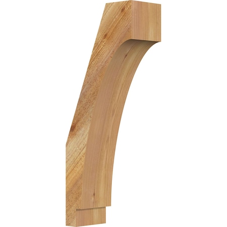 Ekena Millwork 4"W x 8"D x 20"H Imperial Rough Sawn Knee Brace, Western Red Cedar BRC04X08X20IMP00RWR
